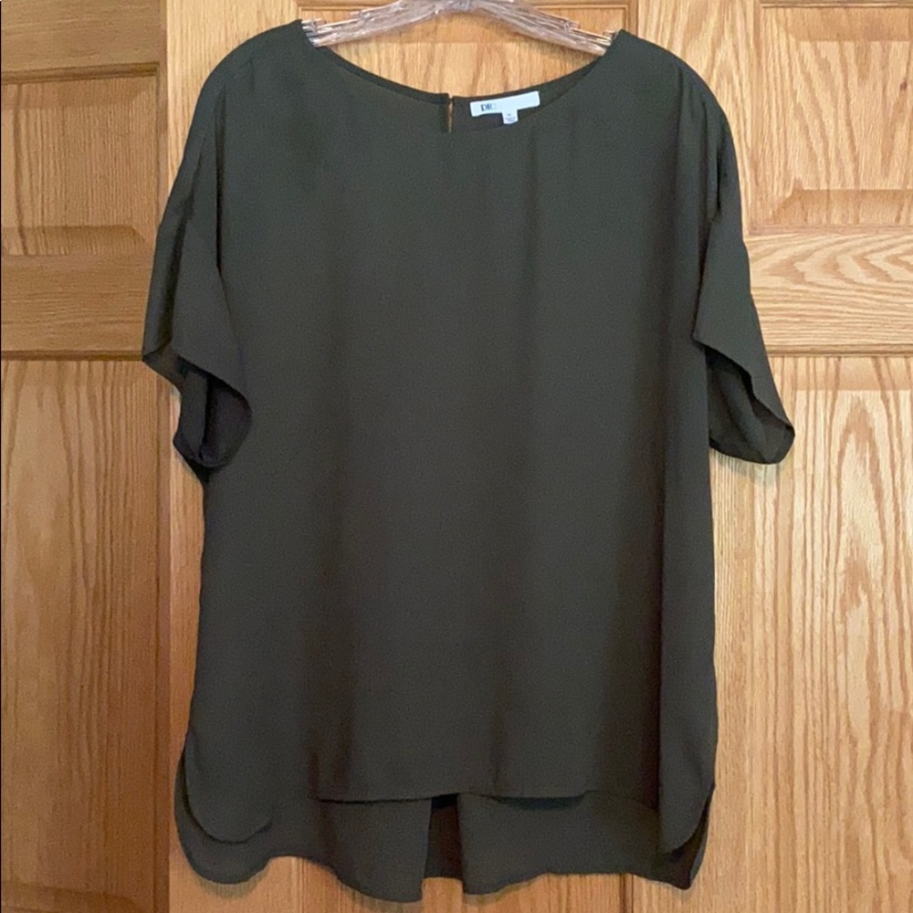 Olive green blouse